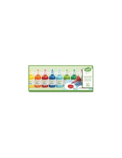 Djeco 8 bouteilles de gouache -