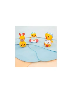 Lilliputiens 3 canards au bord de l’eau jouets de bain -