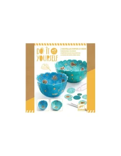 Djeco 2 coupelles papier à créer Dans la mer - Do it Yourself -