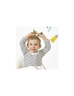 Enfant Janod 12 Crayons de cire -