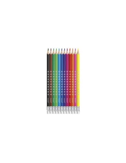 Enfant Janod 12 crayons effaçables -