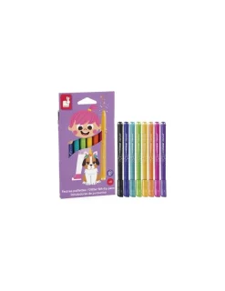 Enfant Janod 8 Feutres pailletés -