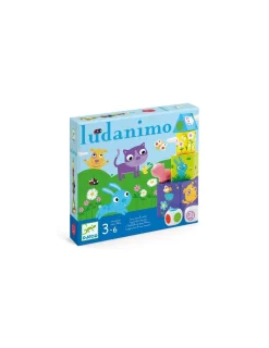 Enfant Djeco 3 jeux pour les petits Ludanimo -