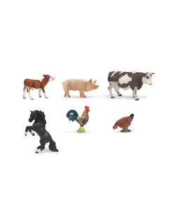 Papo 12 mini figurines de la ferme -