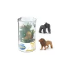 Papo 6 mini figurines vie sauvage avec éléphant -
