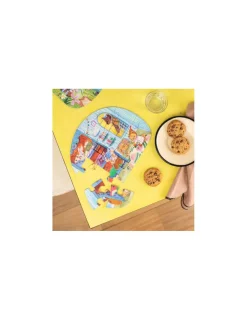 Moulin Roty 4 mini puzzles Une belle journée Les Minouchkas -