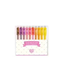 Lovely Paper by Djeco 10 mini stylos gel candy - Djeco