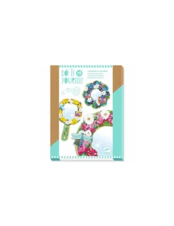 Djeco 3 miroirs à décorer douceur florale - Do it Yourself