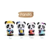Klorofil 4 personnages famille Panda