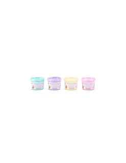 Moulin Roty 4 pots de peinture à doigts pastel Les Rosalies -