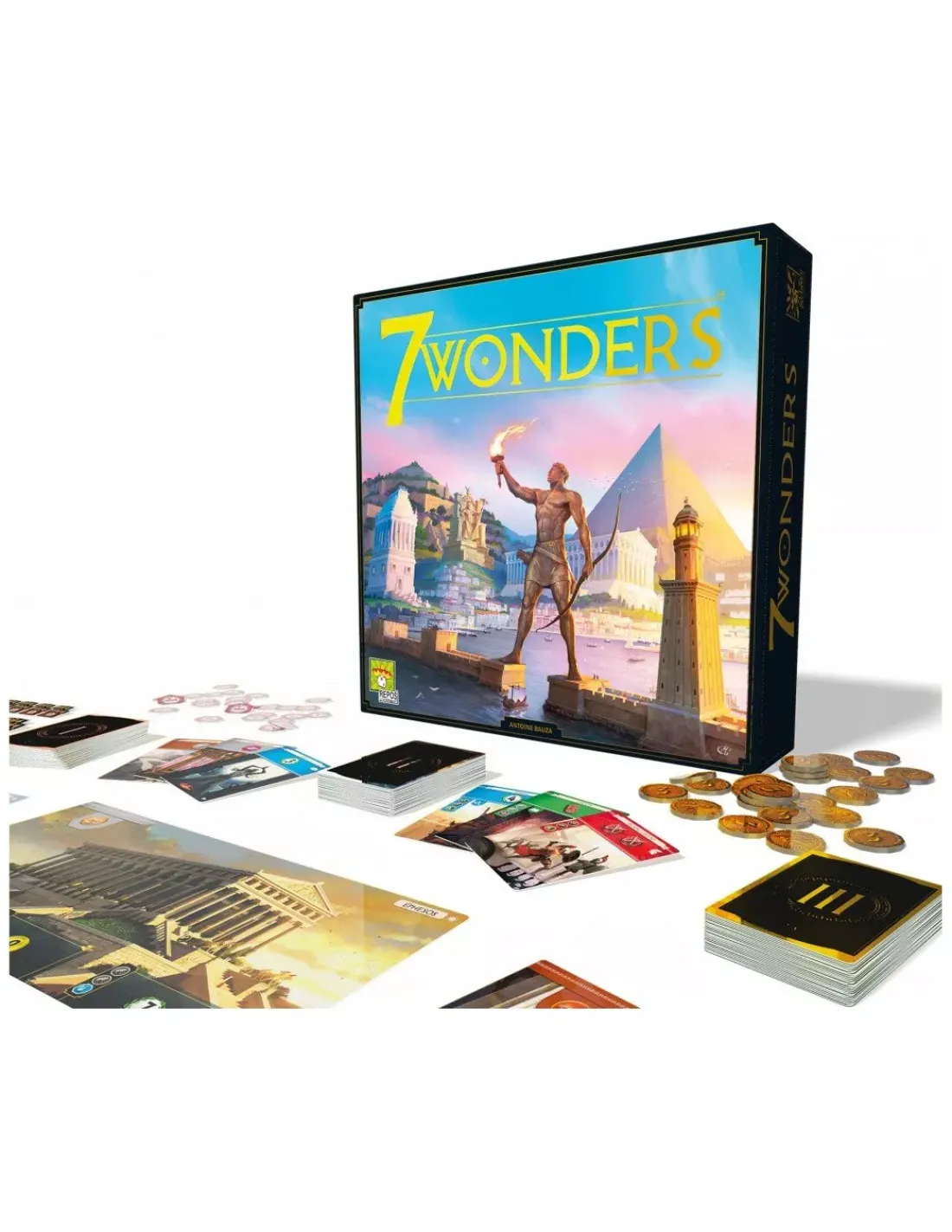 Enfant Asmodee 7 wonders nouvelle édition