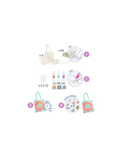 Djeco Accessoires Tie-Dye à créer Sunshine Camp - Do It Yourself -