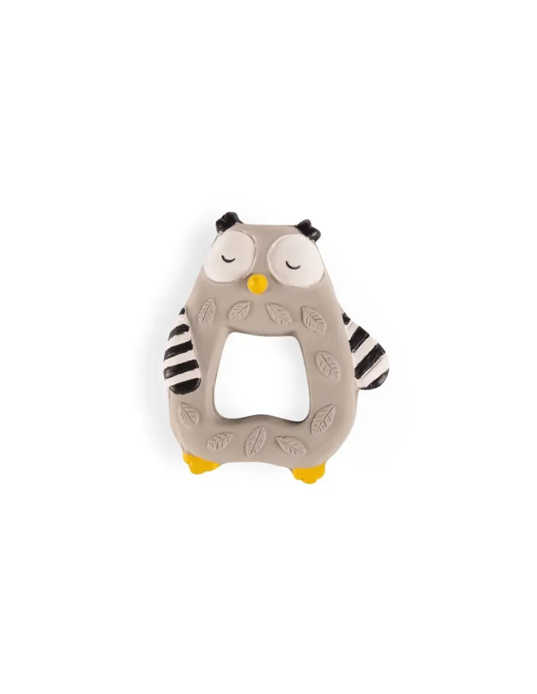 Moulin Roty Anneau de dentition caoutchouc Hibou Les moustaches -