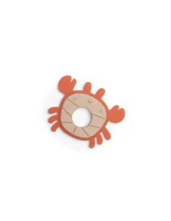 Moulin Roty Anneau de dentition crabe Les Aventures de Paulie -