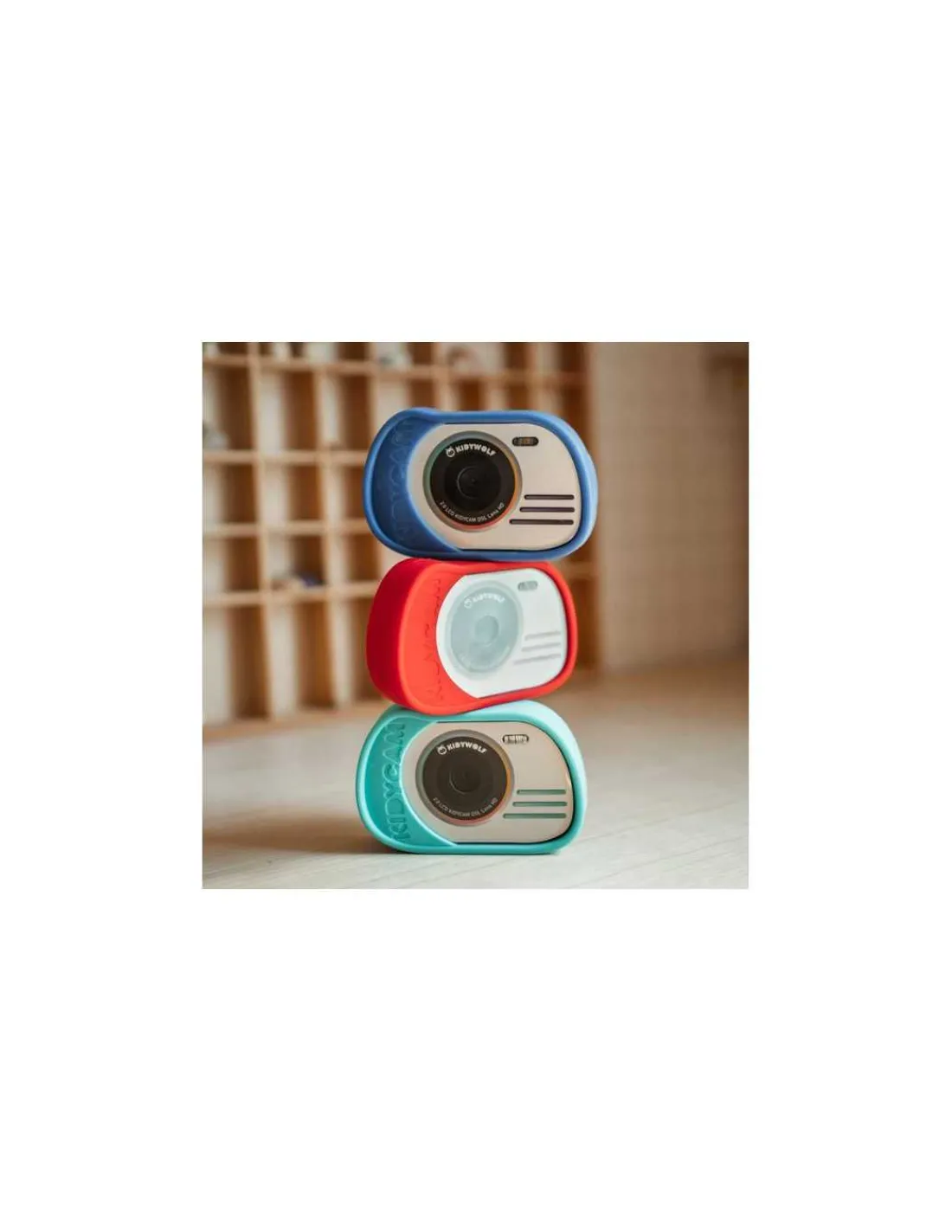 Enfant Kidywolf Appareil photo Kidycam bleu -