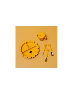 Trixie Assiette à compartiments avec ventouse Lion -