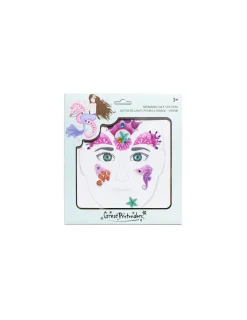 Enfant Great Pretenders Autocollants pour le visage sirène -