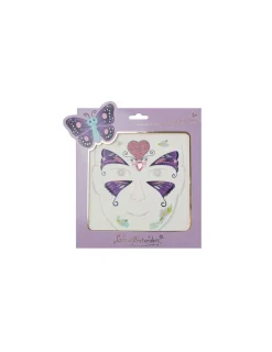 Enfant Great Pretenders Autocollants pour le visage fée papillon -