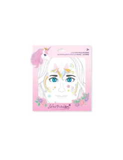Enfant Great Pretenders Autocollants pour le visage licorne -