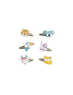 Janod Barrettes animaux pailletés à créer - Les ateliers bijoux -
