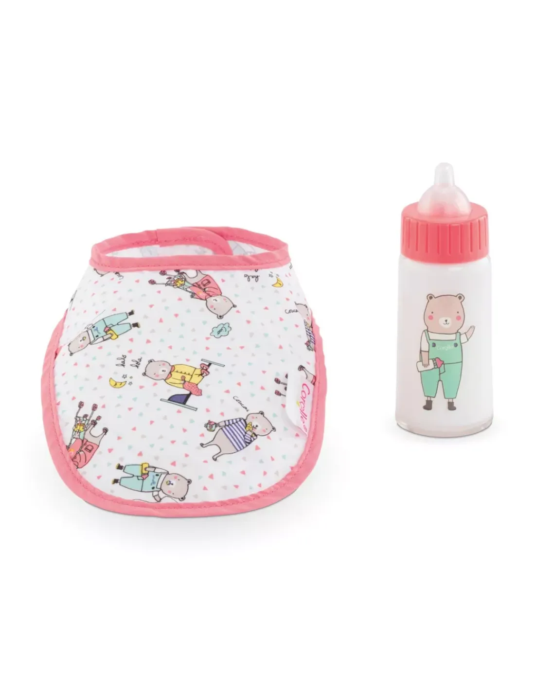 Corolle Bavoir et biberon magique -