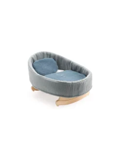 Enfant Djeco Berceau à bascule Blue Dream Pomea -