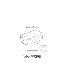 Enfant A little lovely company Boite à lunch bento Jardin fleuri -