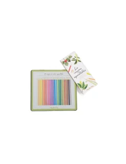 Moulin Roty Boîte 24 crayons aquarellables Le jardin du Moulin -