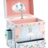 Enfant Little Big Room by Djeco Boîte à musique ballerine en scène - Djeco