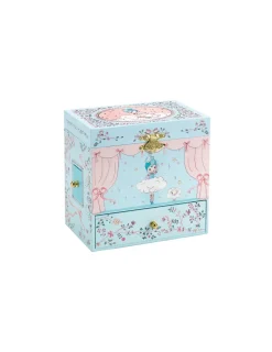 Enfant Little Big Room by Djeco Boîte à musique ballerine en scène - Djeco
