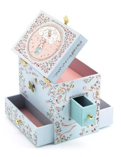 Enfant Little Big Room by Djeco Boîte à musique ballerine en scène - Djeco