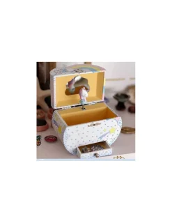 Enfant Little Big Room by Djeco Boîte à musique rêves de licornes - Djeco