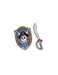 Great Pretenders Bouclier pirate Captaine Skully en mousse -