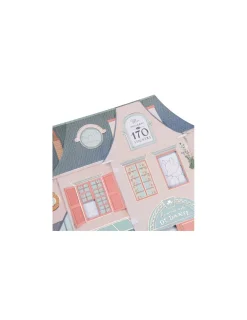 Moulin Roty Cahier de coloriage et stickers La petite école de danse -