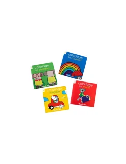 Moulin Roty Cahier de coloriages magiques les Popipop -