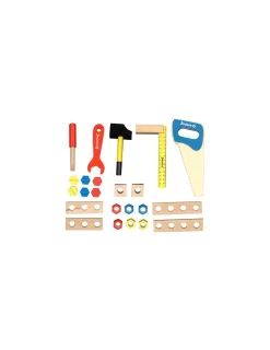 Jeujura Caisse à outils en bois -