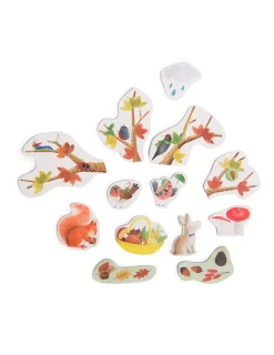 Moulin Roty Calendrier magnétique des saisons Le Jardin du Moulin -