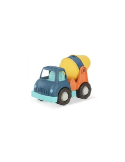 B.Toys Camion toupie jaune et bleu -