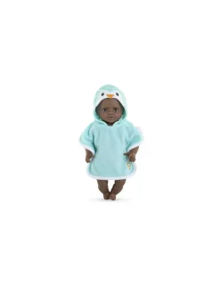 Corolle Cape de bain Pingouin pour poupée -