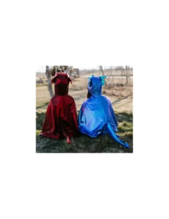 Great Pretenders Cape de dragon bleu irisé 4-6 ans -