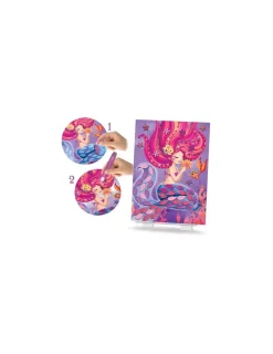 Crea Lign’ Cartes à créer Sirènes scintillantes - CréaLign'