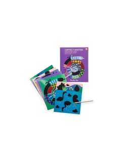 Moulin Roty Cartes à gratter Les Toupitis -