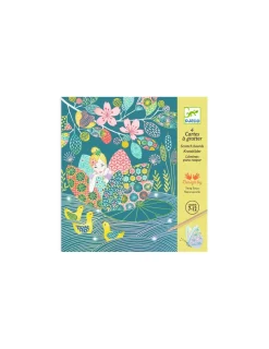 Djeco Cartes à gratter L'étang -