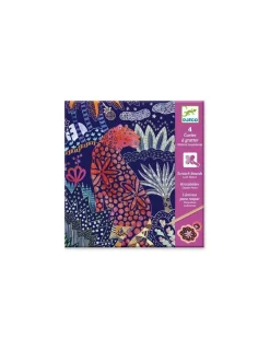 Djeco Cartes à gratter nature luxuriante -