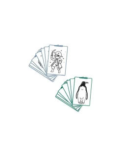 Kidywolf Cartes Kidydraw Mini Animaux et Pirates -