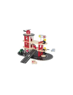 Enfant Janod Caserne de pompiers Bolid -