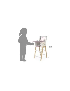 Enfant Janod Chaise haute Candy Chic -