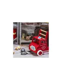 Vilac Chariot de marche camion de pompiers -