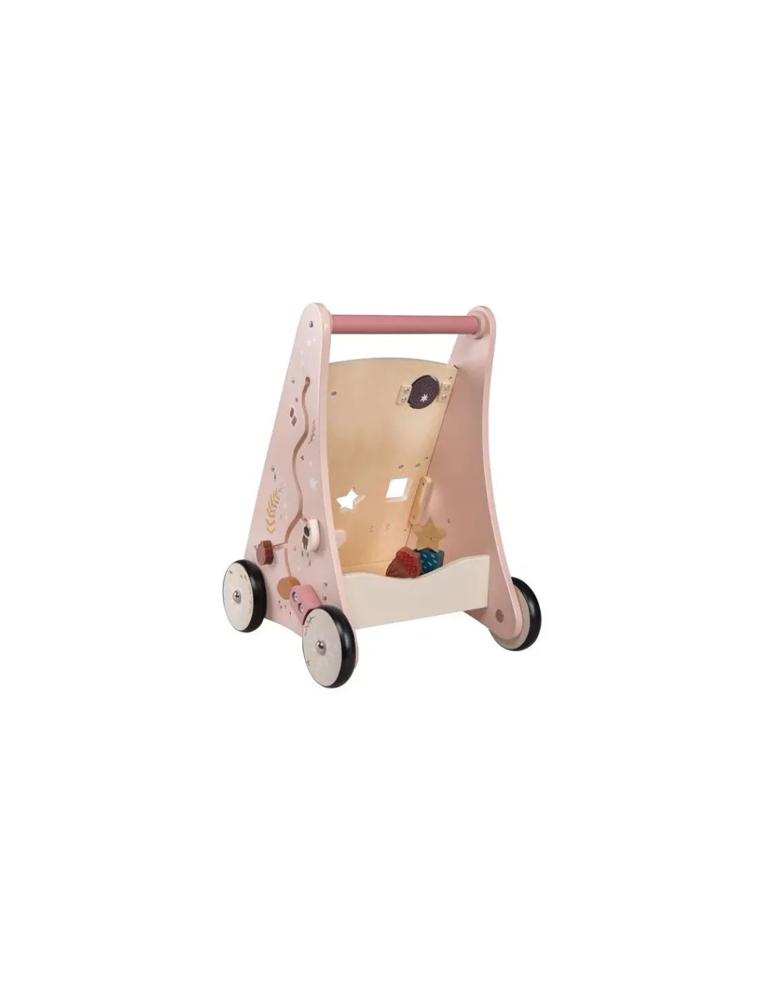 Moulin Roty Chariot de marche d'activités Après la pluie -