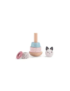 Moulin Roty Chat empilable culbuto Après la pluie -